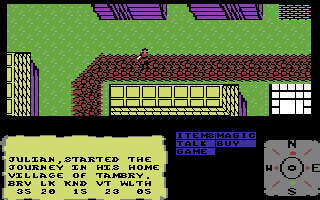 Faery Tale Adventure screenshot 3 for Commodore 64